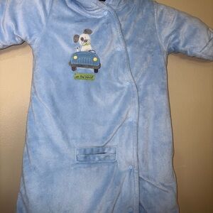 Blue Kids Pajamas with‎ Car Design